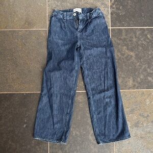Abercrombie Kids Dark Blue Wide Leg Jeans